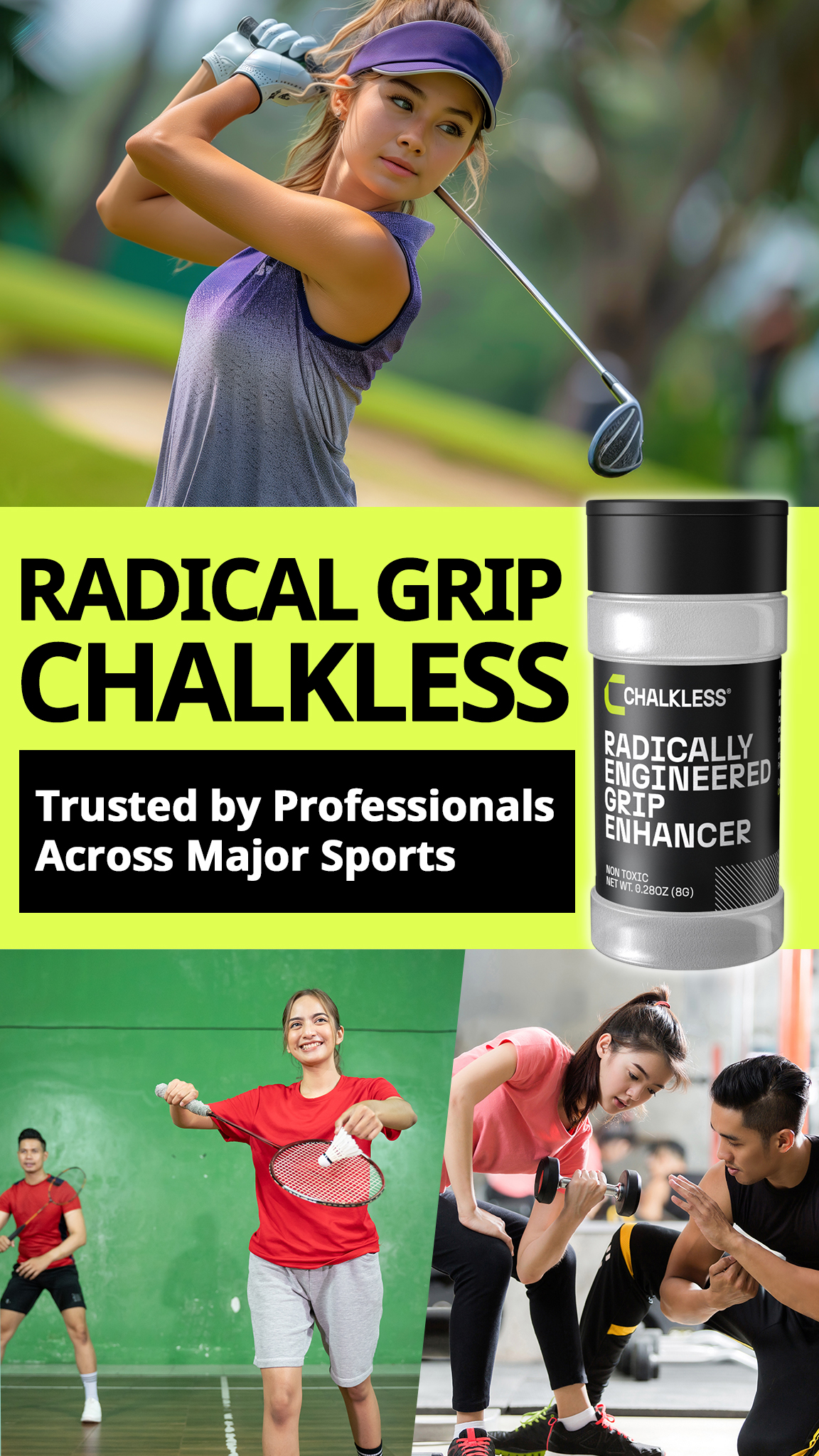 Chalkless Radical Grip